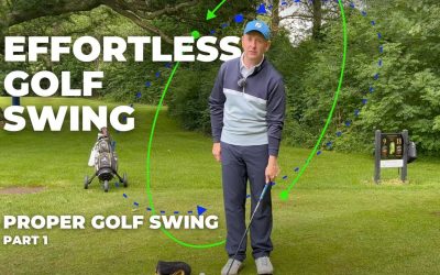 Effortlessly Produce a Proper Golf Swing (Part 1)