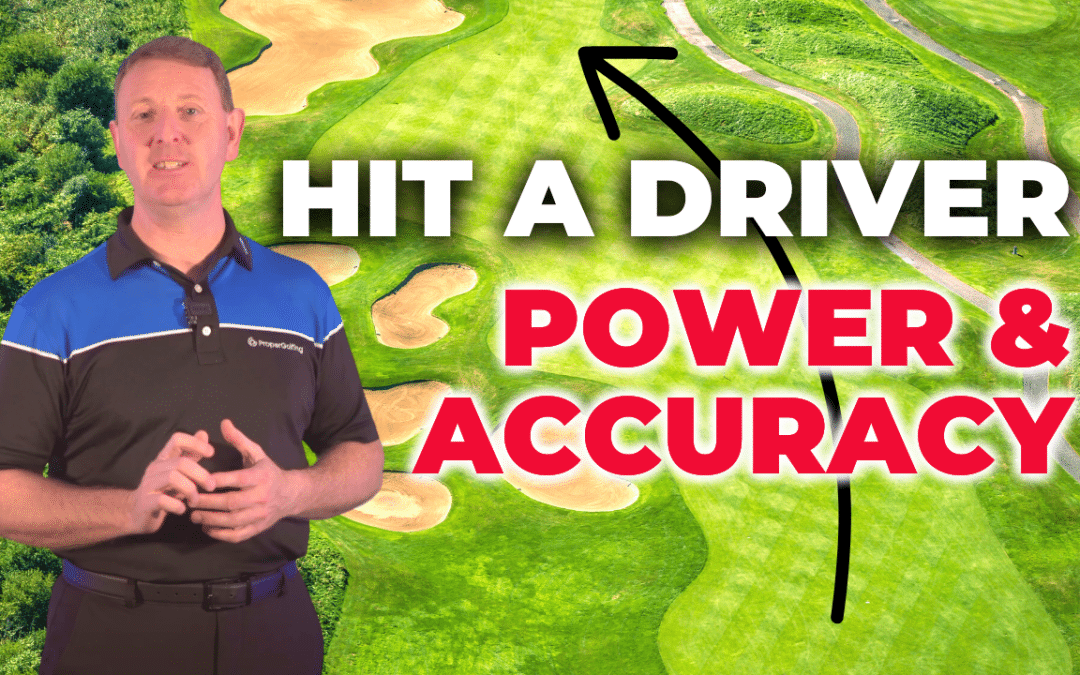 HOW TO HIT A DRIVER WITH POWER AND ACCURACY for senior golfers [PART 1]