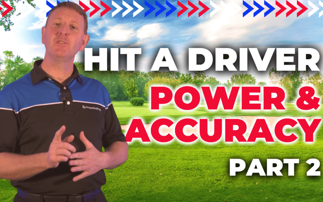 HOW TO HIT A DRIVER WITH POWER AND ACCURACY for senior golfers [PART 2]