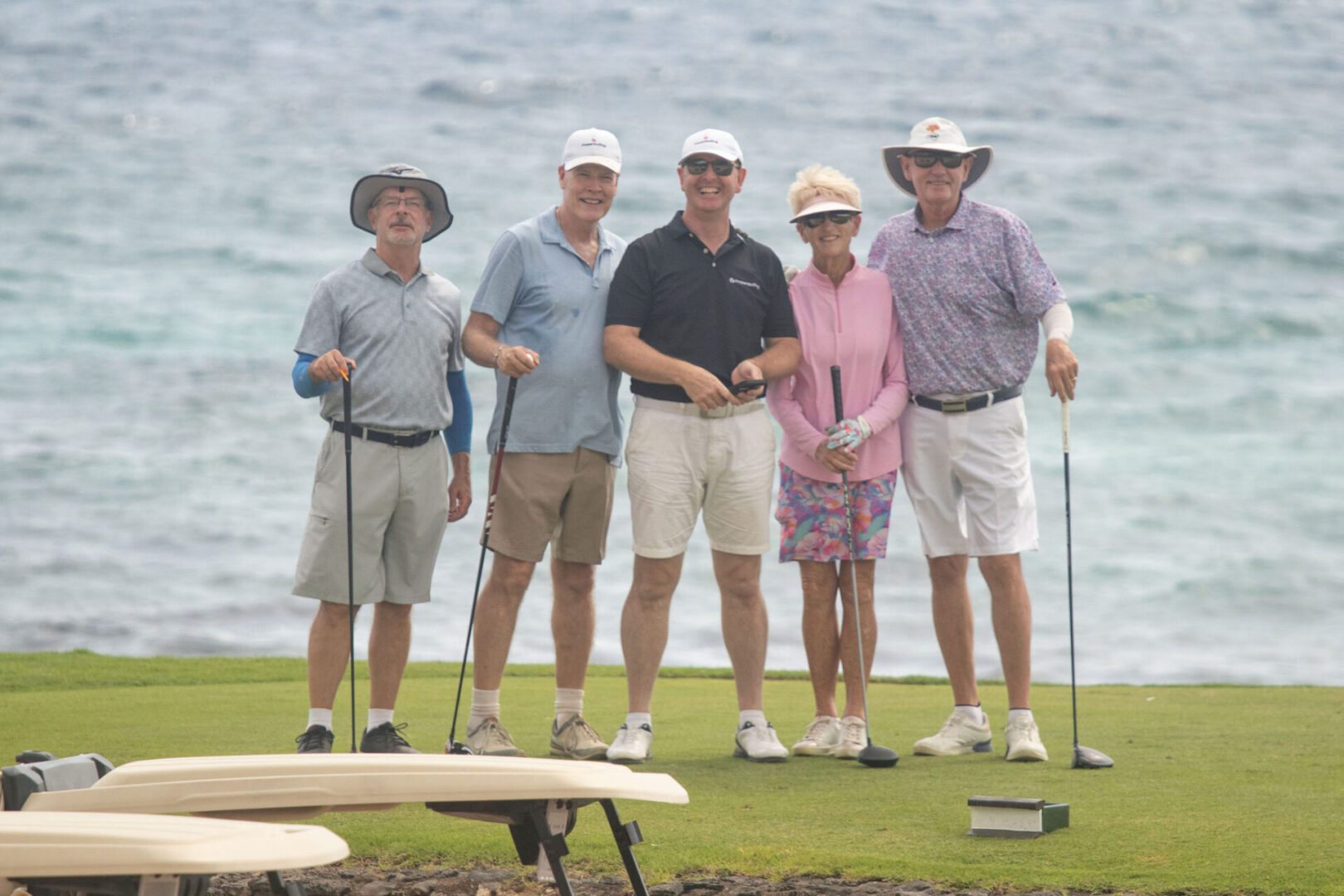 Women golfers enjoying ProperGolfing experience
