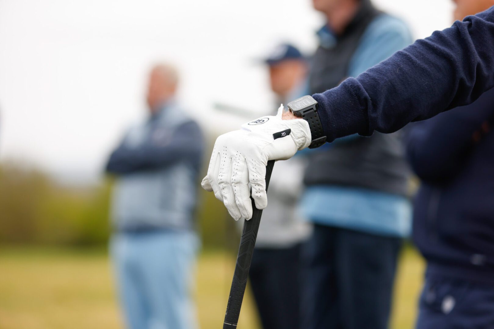 Relaxed grip for an easy driver swing — letting the club release naturally