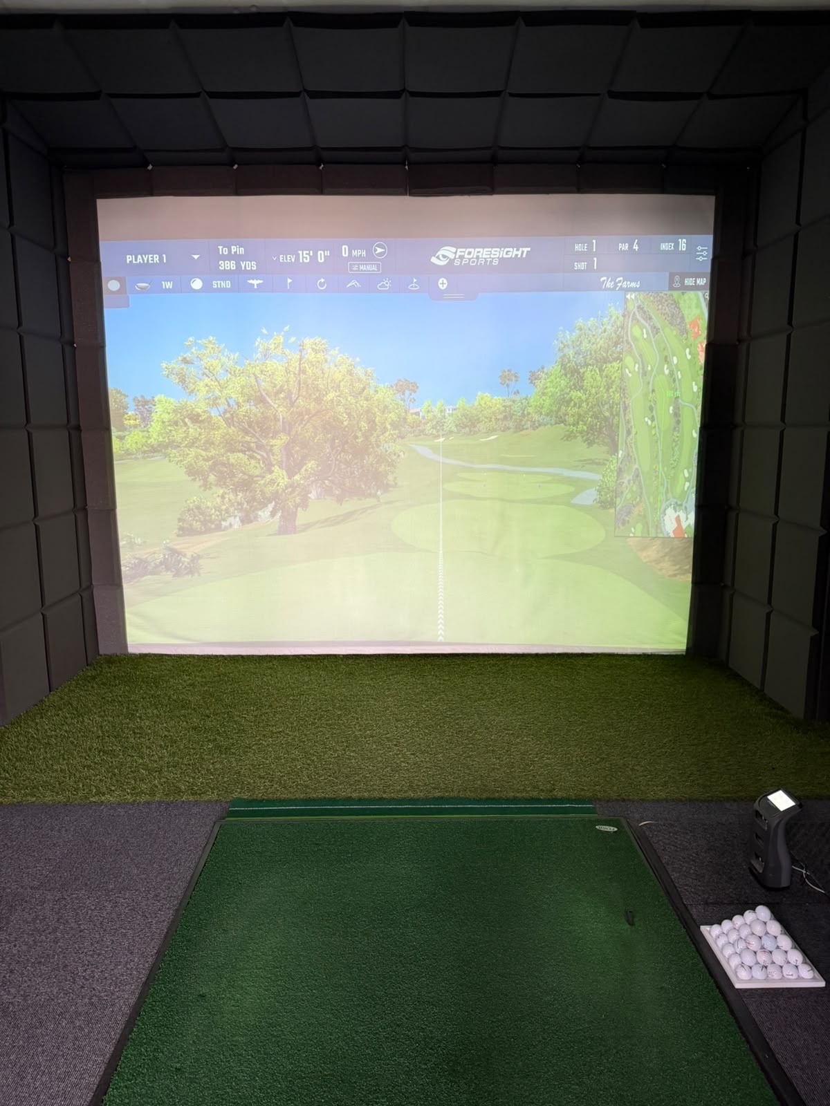Proper Golfing indoor studio, Leamington Spa
